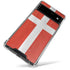 Denmark Flag Distressed Google Pixel 6 Clear Case